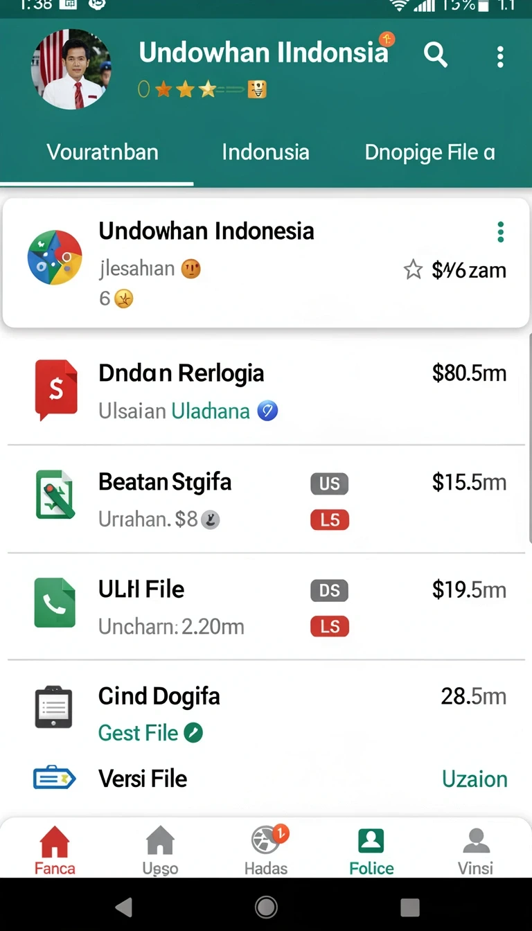 Tampilan utama aplikasi Aplikasi linetogel Terbaru: Review dan Link Download yang intuitif dan efisien.