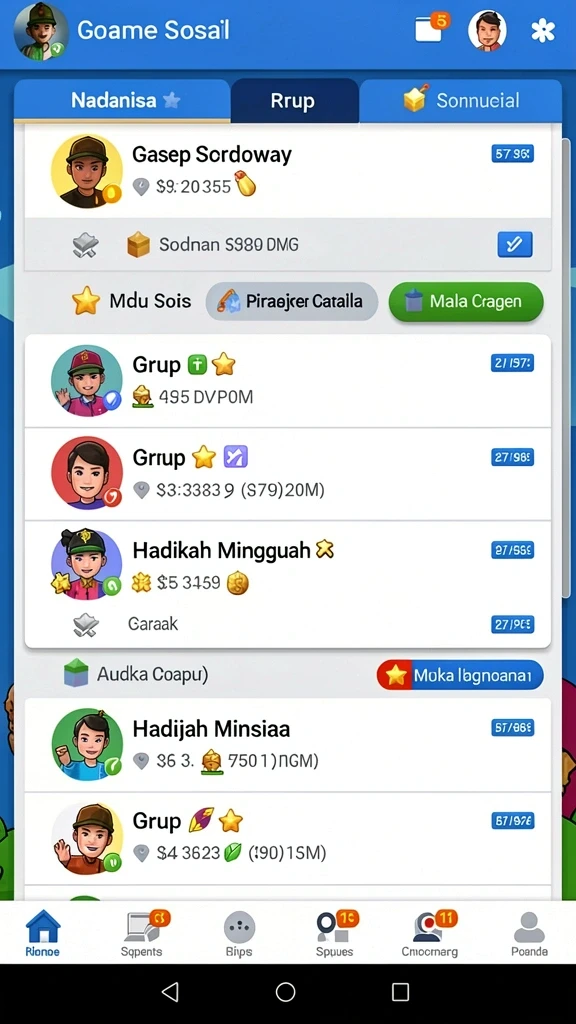 Tampilan utama aplikasi Aplikasi hokiraja Terbaik untuk Android dan iOS yang intuitif dan efisien.