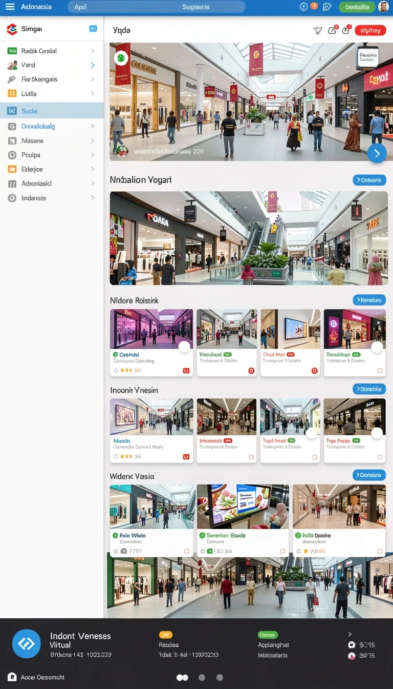 Tampilan utama aplikasi roma App: Info, Rating, dan Link Download yang intuitif dan efisien.