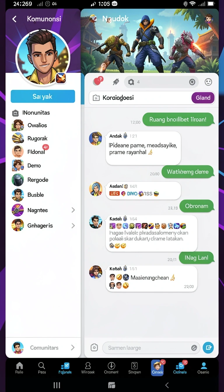 Tampilan utama aplikasi Download prima77 APK untuk Android yang intuitif dan efisien.