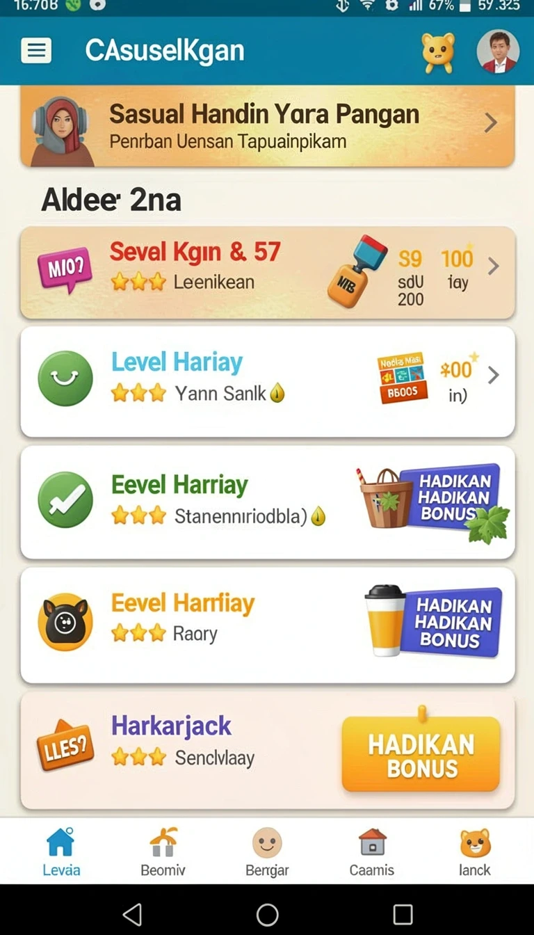 Tampilan utama aplikasi Cara Download keristoto APK dengan Mudah yang intuitif dan efisien.
