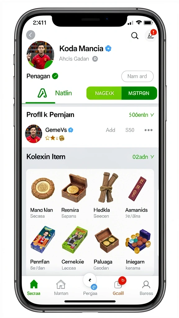 Tampilan utama aplikasi rupiah138 APK Terbaru untuk Perangkat Android yang intuitif dan efisien.