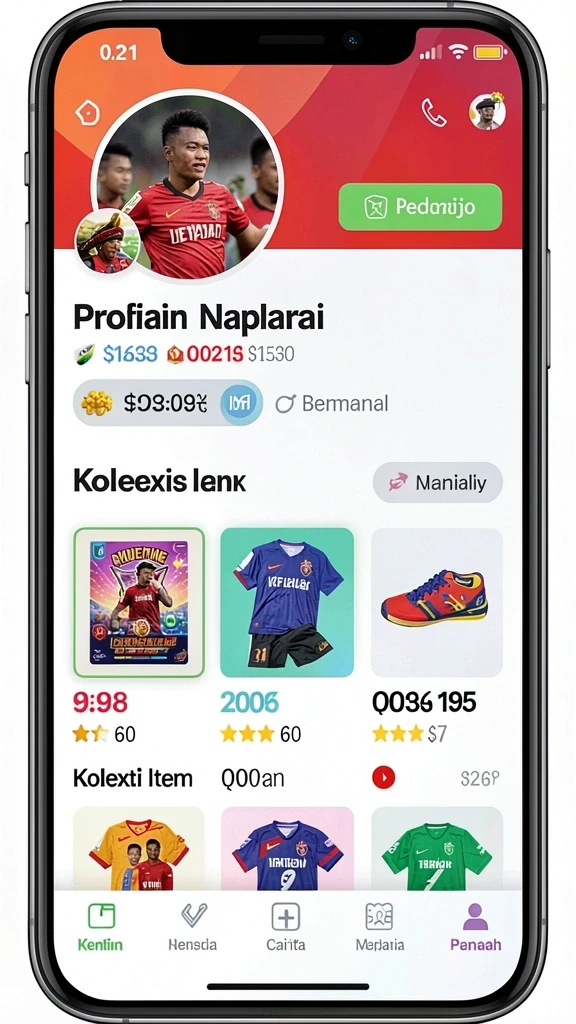 Tampilan utama aplikasi rajajp188 App APK Terbaru yang intuitif dan efisien.